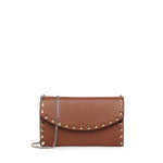 Portafoglio Rockstud in pelle con catena 7W2P0AR6 VSHHG5 VALENTINO GARAVANI 