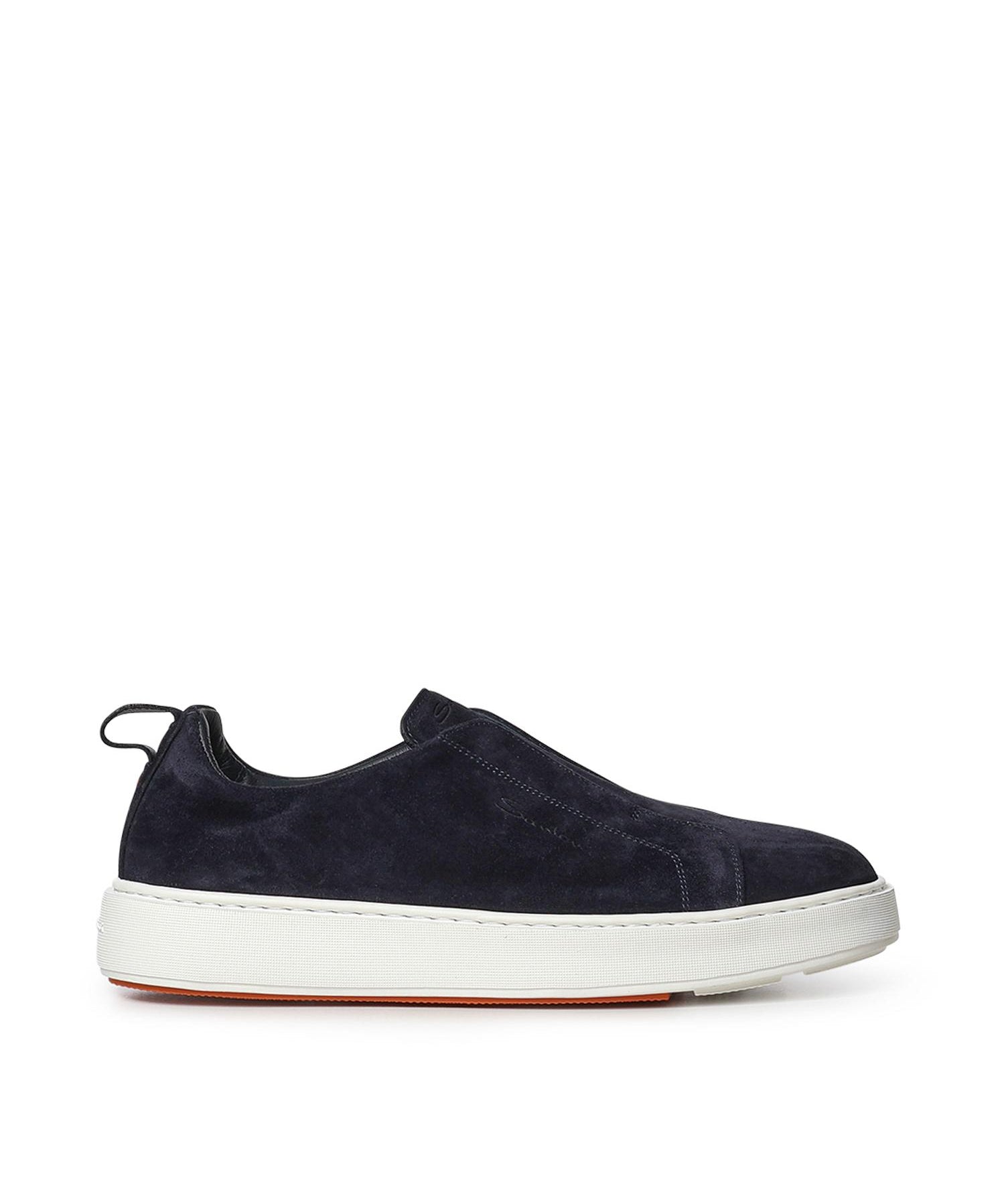 Sneaker slip-on in suede MBCD21995BART SEYU60 SANTONI 
