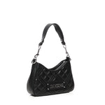 Borsa trapuntata con logo<BR/> JC4152PP1MLA0 00B LOVE MOSCHINO 