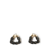 Orecchini in argento e nappa 657438 VAHUA2113 BOTTEGA VENETA 