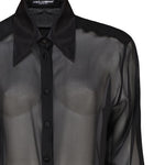 Camicia in chiffon di seta F5R42T FU1ATN0000 DOLCE & GABBANA 