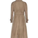 Trench lungo in twill di cotone 2529026034600 001 MAX MARA THE CUBE 