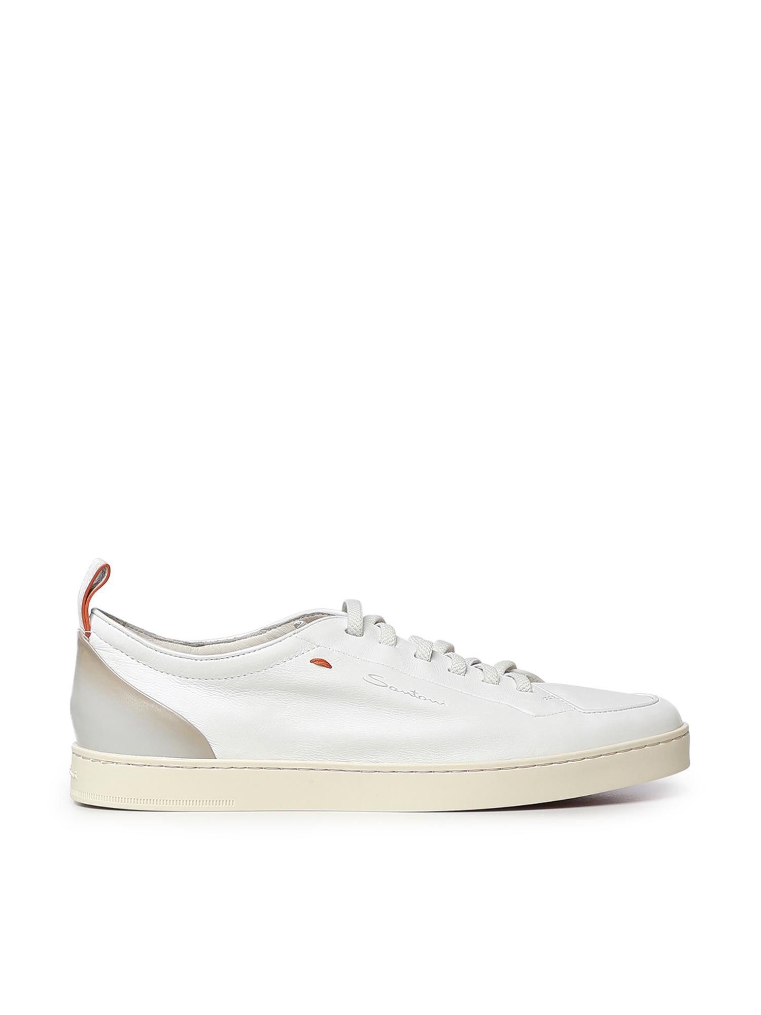 Sneaker Off-duty in pelle MBNO22184TIRT FRII80 SANTONI 