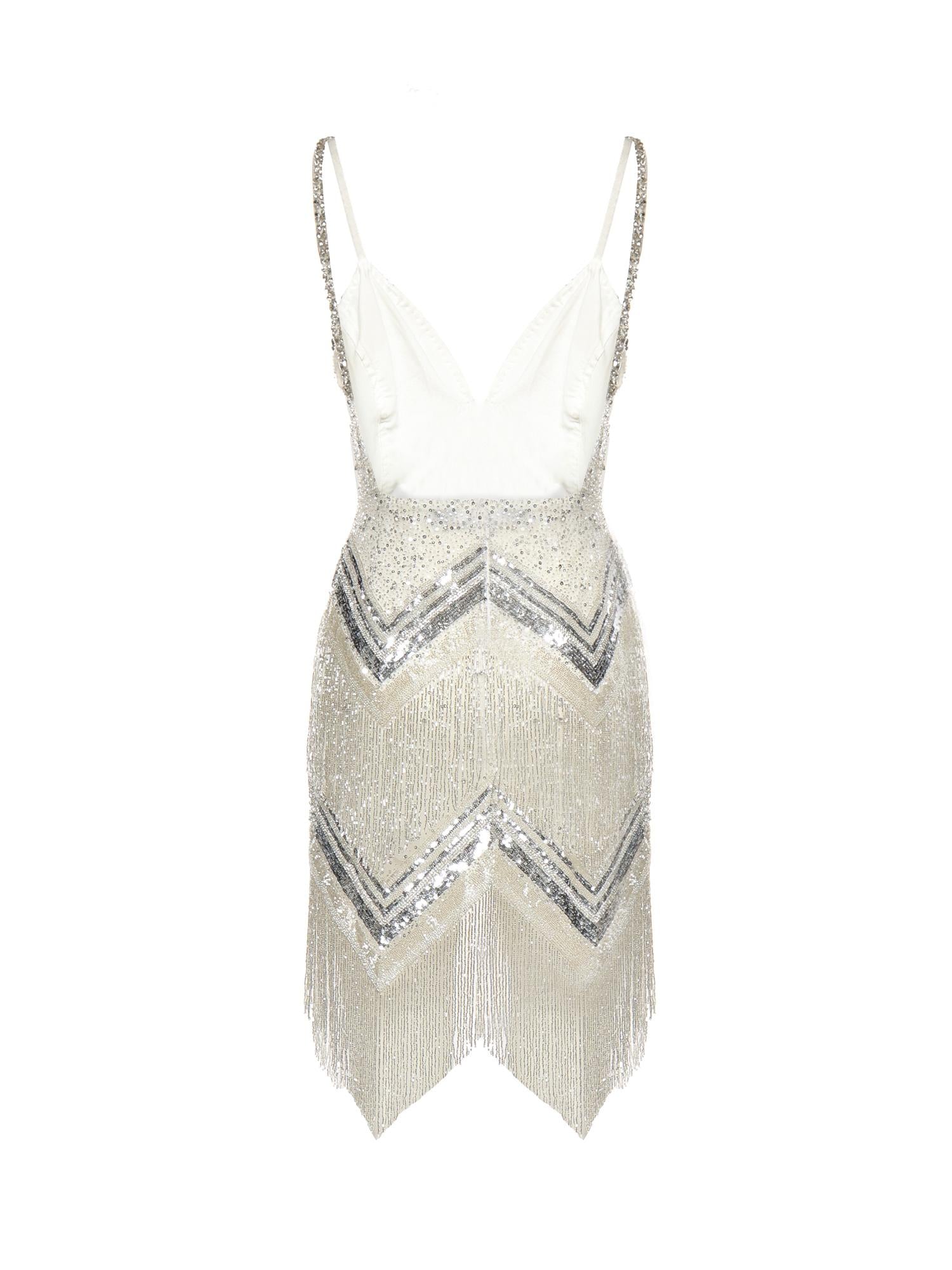 Miniabito Nora con paillettes e cristalli GLSS26DR12  GALIA LAHAV 