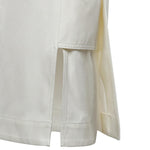 Gonna midi in gabardine di cotone e seta 858422 V2T109107 BOTTEGA VENETA 