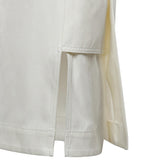 Gonna midi in gabardine di cotone e seta 858422 V2T109107 BOTTEGA VENETA 