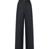 Jeans dritti in denim di cotone 2619181041600 001 'S MAX MARA 