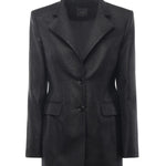 Blazer gessato con cinturino 106098 A305Z99 PINKO 