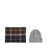 Set regalo con berretto Swinton e sciarpa Galingale MGS0079 TN38 BARBOUR 