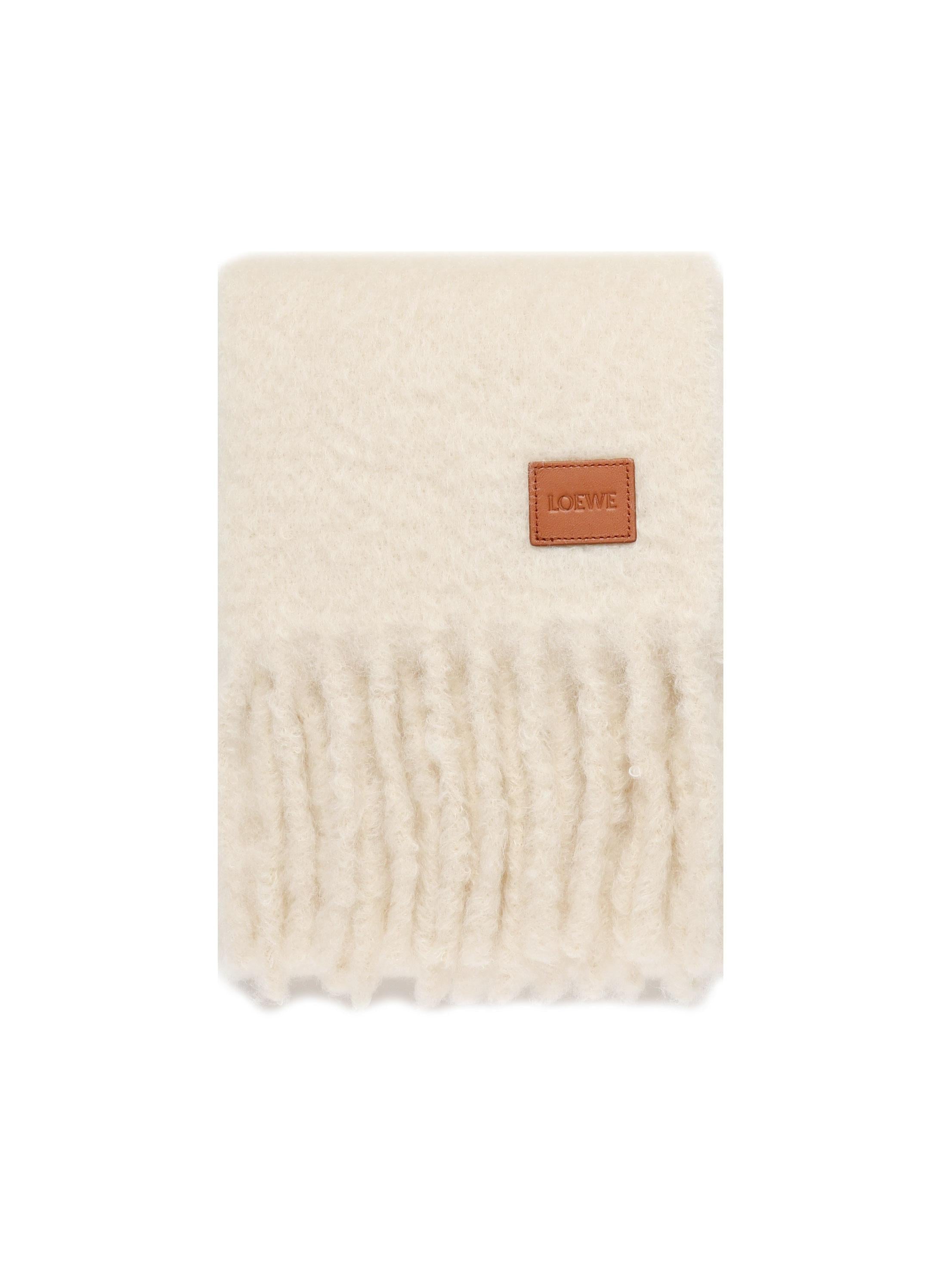 Sciarpa in mohair e lana FSA6SS1X05 2100 LOEWE 