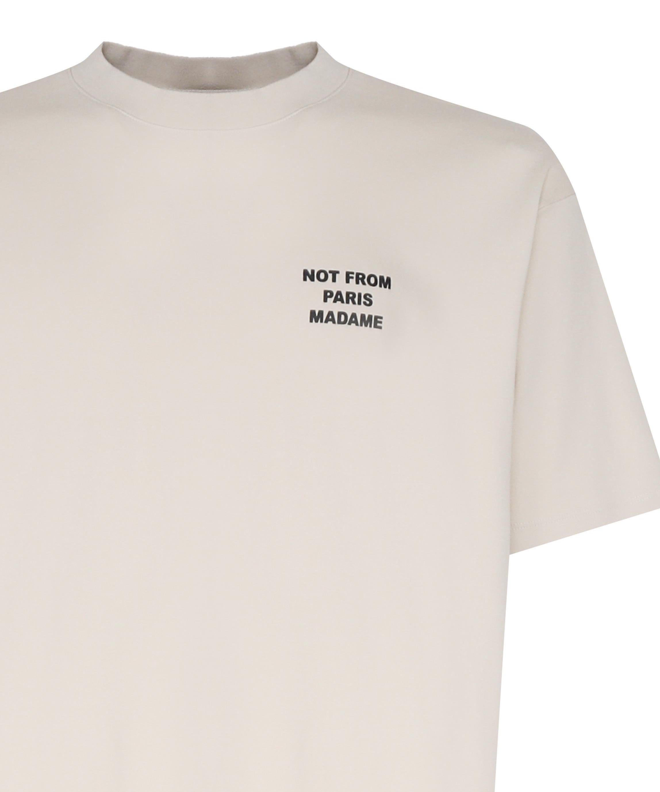 T-shirt con stampa PERMTS203CO002 MT Drôle de Monsieur 