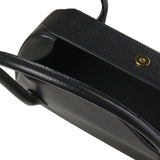 Borsa a spalla Oyster in pelle OYSTER SHOULDER BAG BLACK YUZEFI 