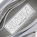 Borsa a spalla Y2K.002 FBBP70002LAM -ARGENTO/NIKEL BIASIA 