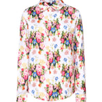 Camicia in raso di seta S540Y05XAV 9616 LOEWE 