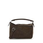 Borsa Featherlight Puzzle piccola in nabuk A510PLSX03 6423 LOEWE 