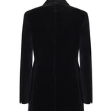 Blazer doppiopetto in velluto di cotone 2521046181600 007 MAX MARA 