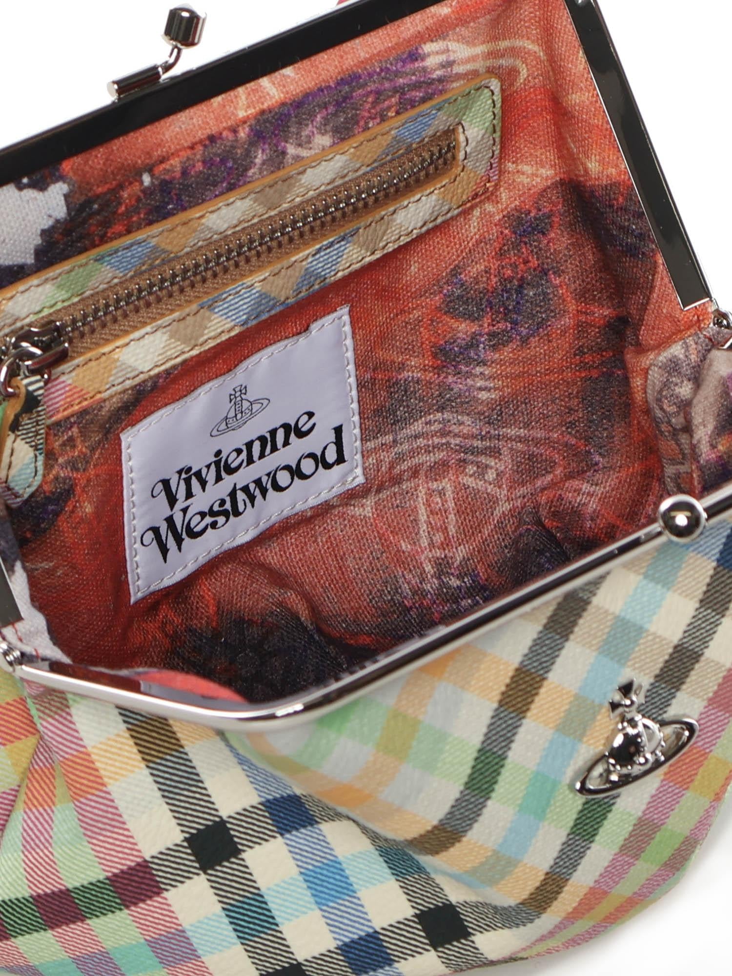 Borsa Granny Frame con logo 4B010007W S001SO315 VIVIENNE WESTWOOD 