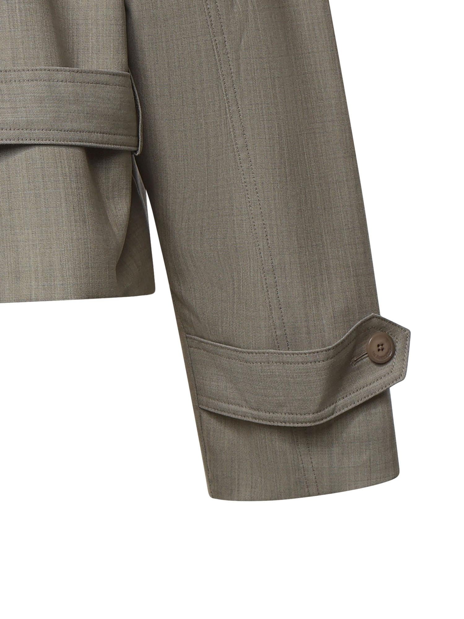 Trench Stan cropped TRFS22021276  THE FRANKIE SHOP 