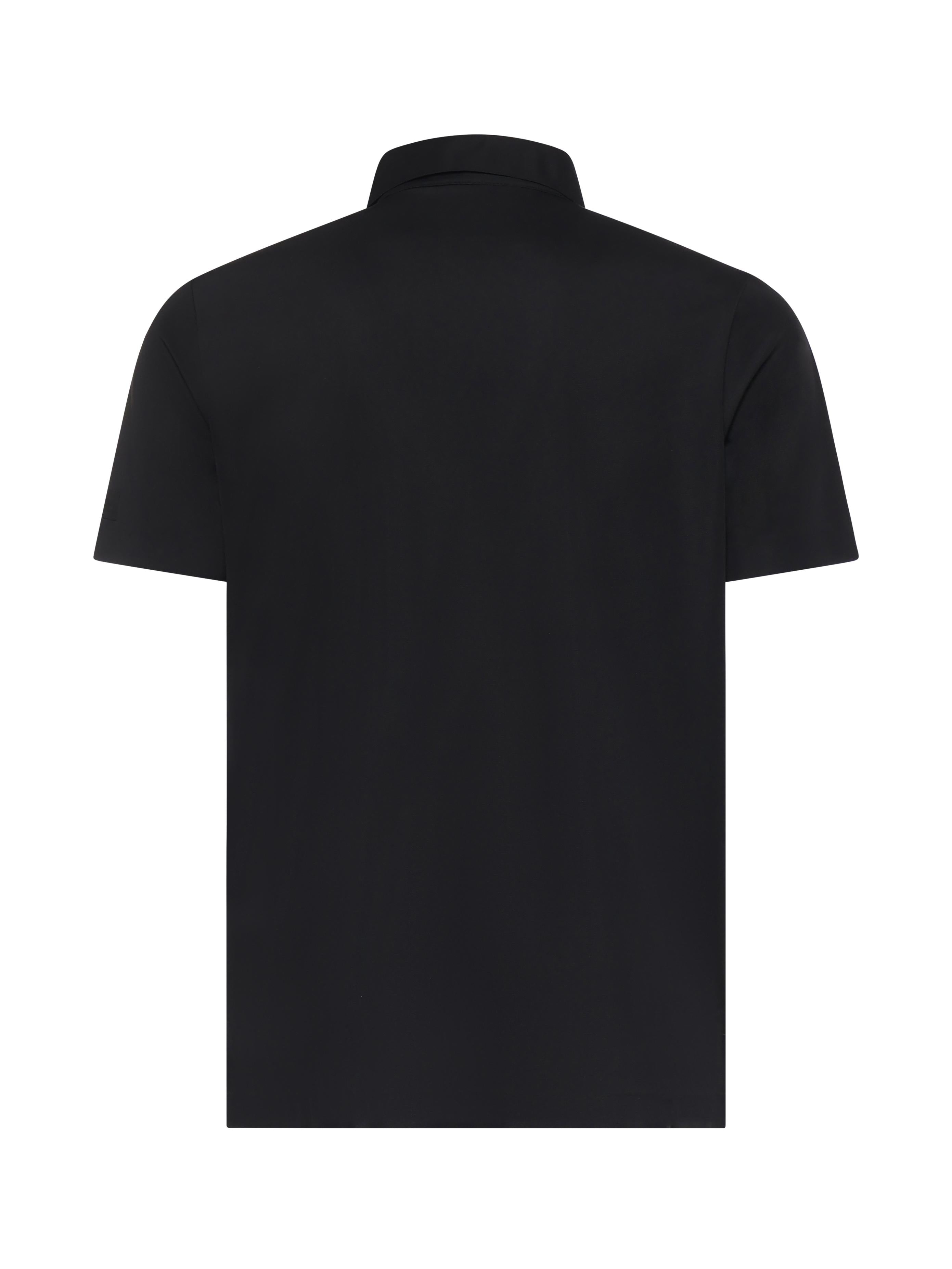 Polo in nylon stretch HE1410003 NERO HESKIMO 