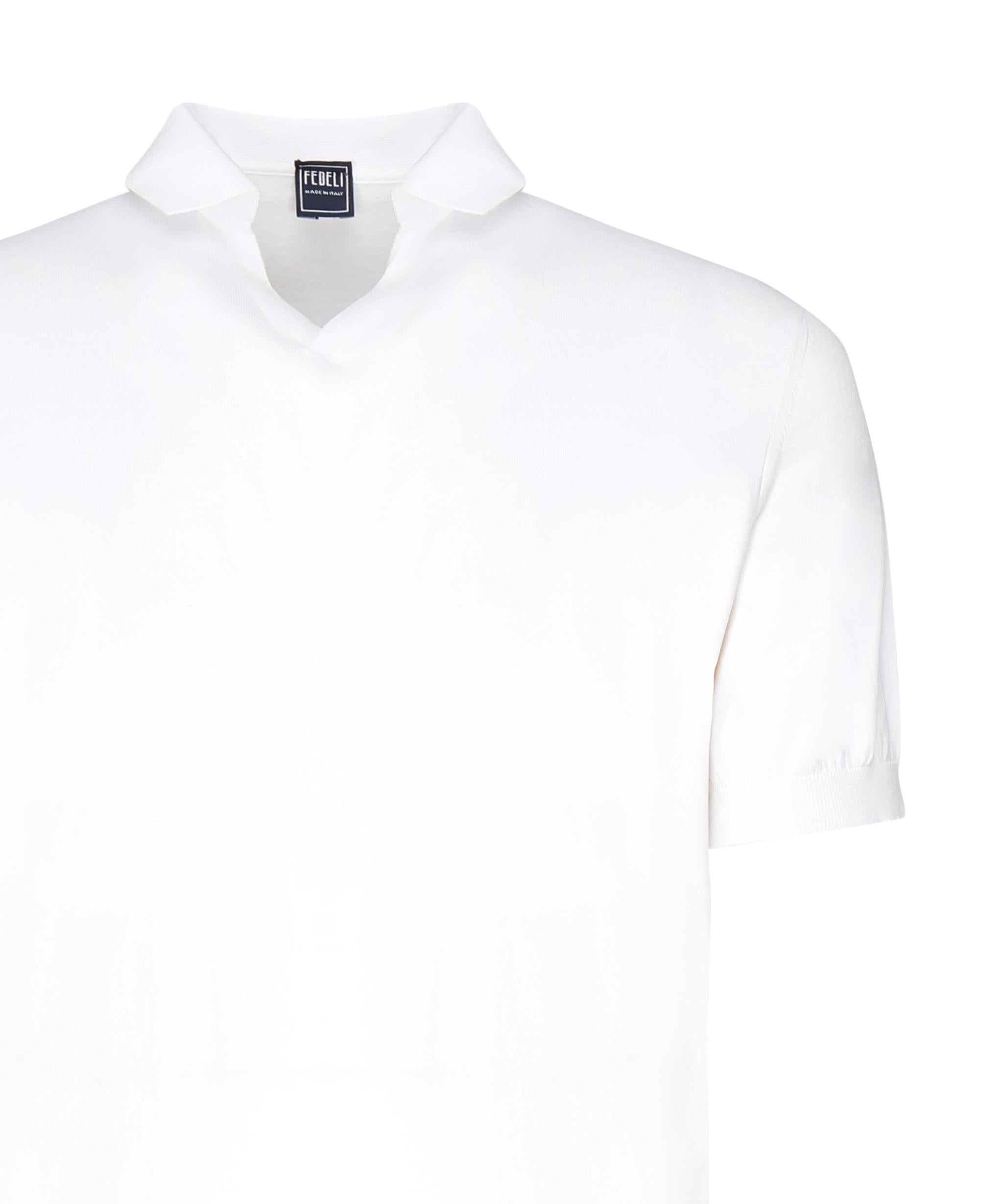 Polo in cotone organico 8UED5914 41 FEDELI 