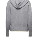 Cardigan con zip in lana e cashmere 105491 A2Q9II2 PINKO 