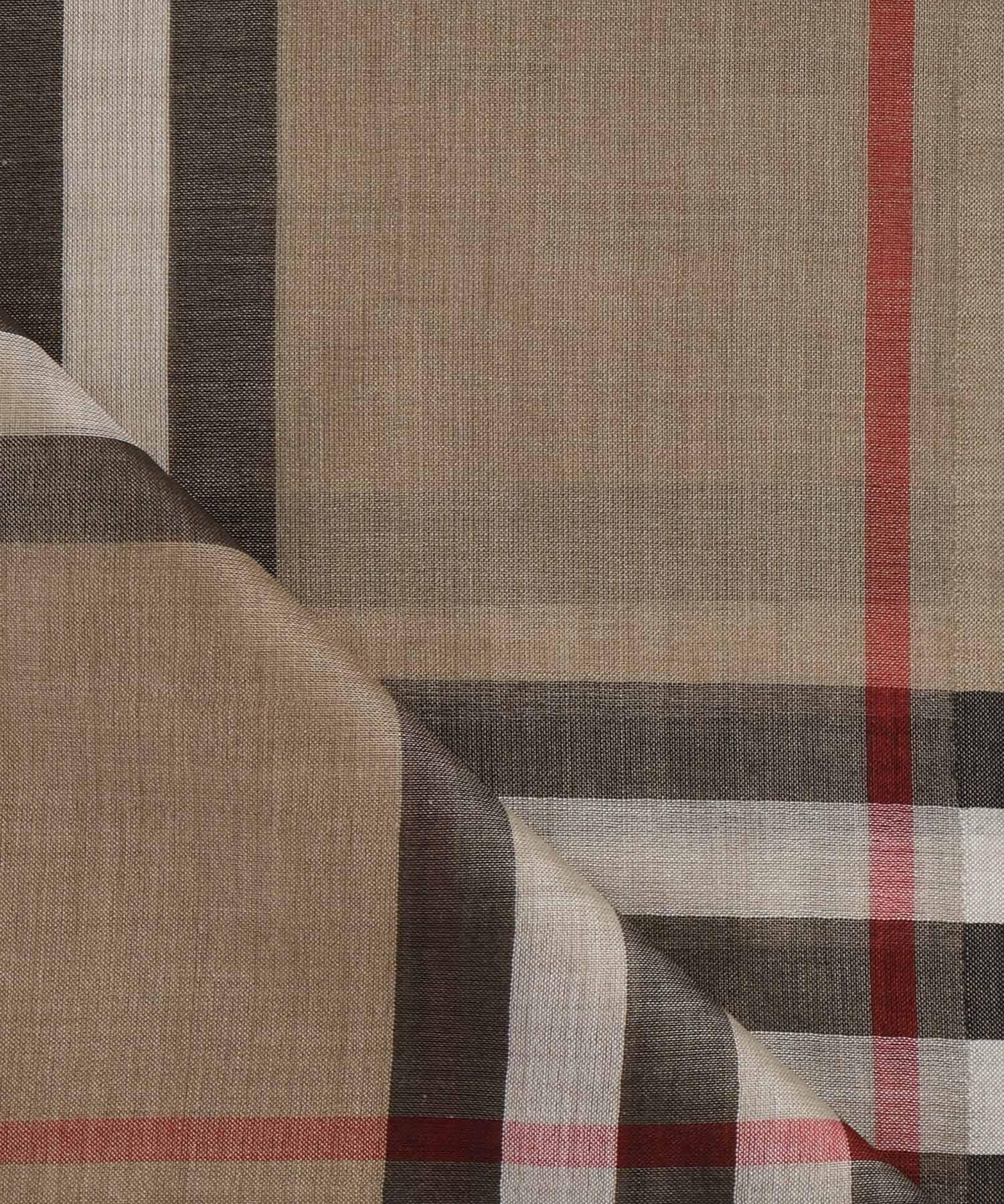 Sciarpa in lana e seta Check 8078779 A7026 BURBERRY 