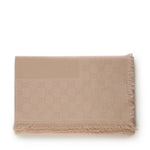 Scialle in lana e seta jacquard 809634 3GA385879 GUCCI 