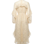 Abito in pizzo con volant Memento 5202DF252 CRM ZIMMERMANN 