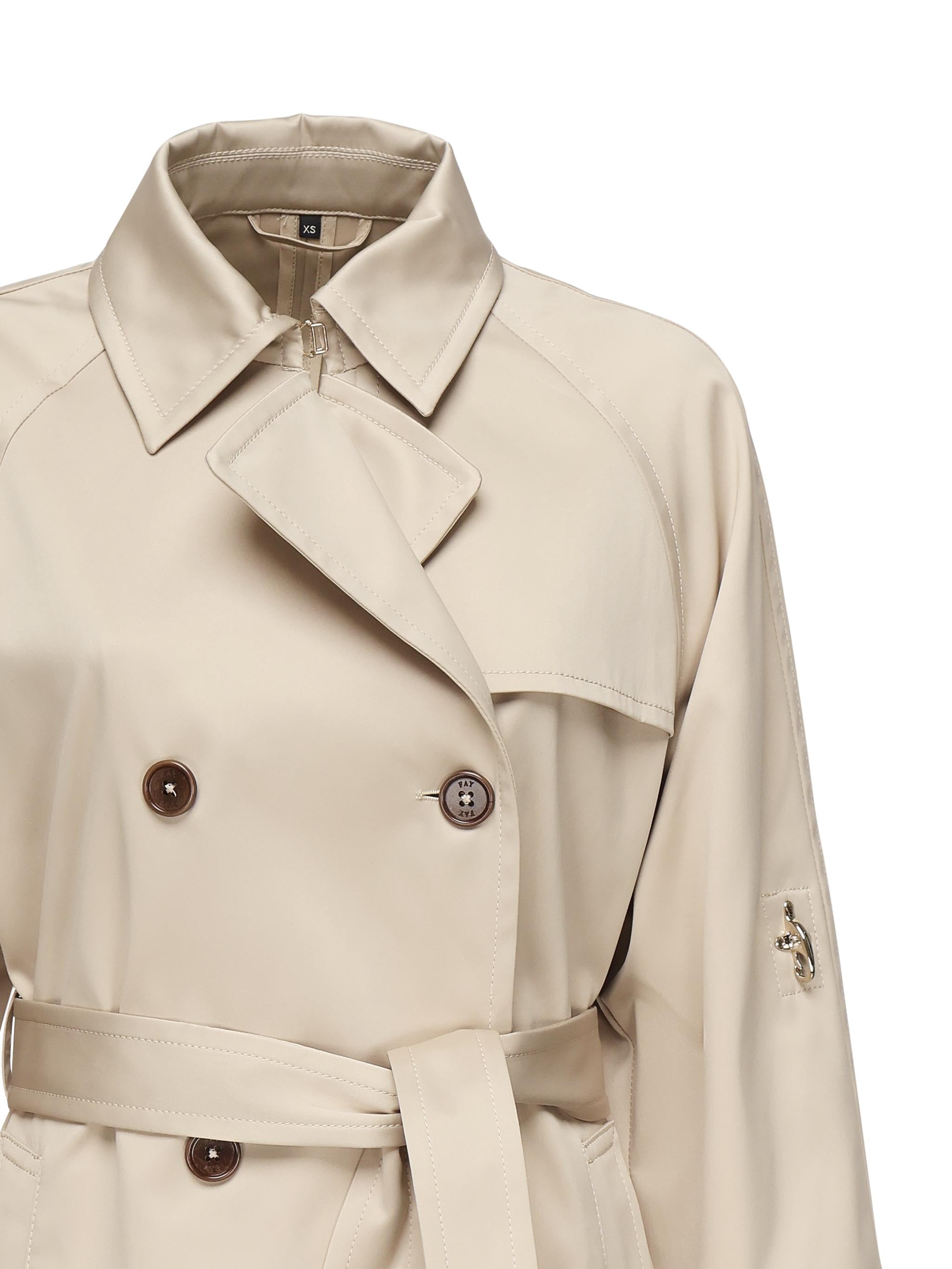 Trench cropped City NAW61503030WUW C205 FAY 