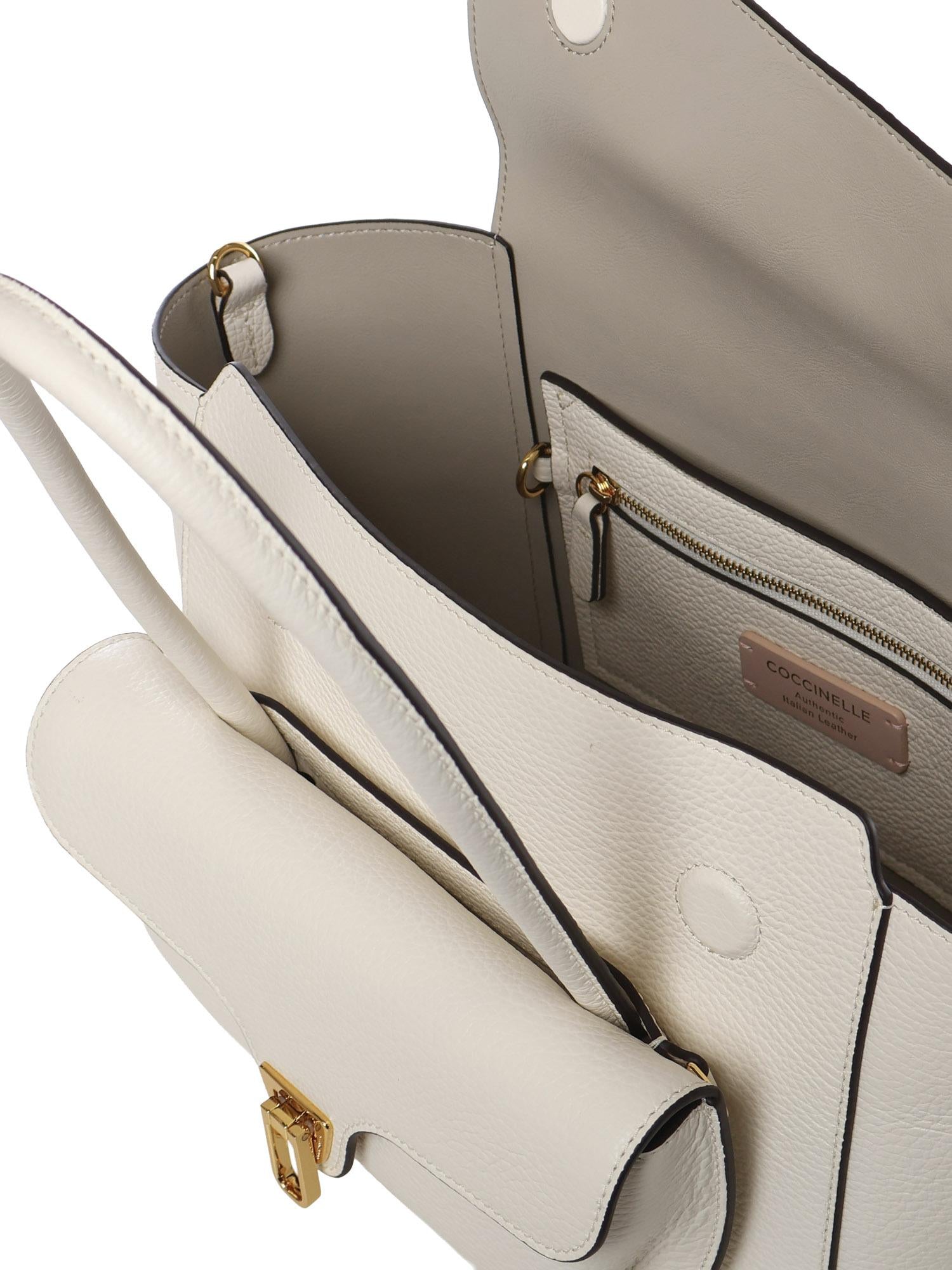 Borsa Double Beat Medium in pelle E1T8A180201 N17 COCCINELLE 