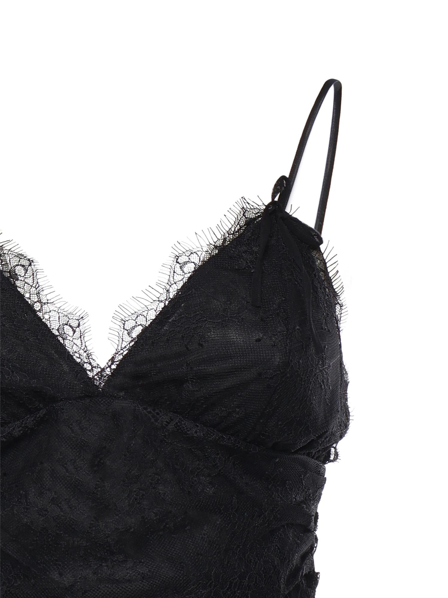 Top in pizzo floreale 106726 A378Z99 PINKO 