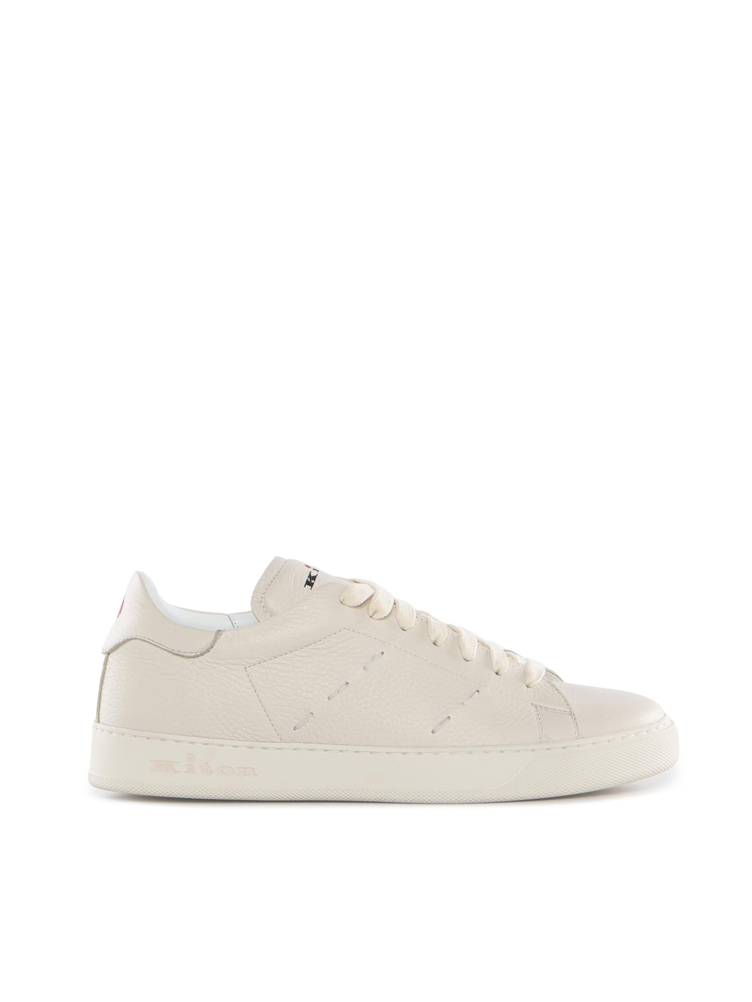 Sneaker in pelle USSA421N0141305 00I KITON 