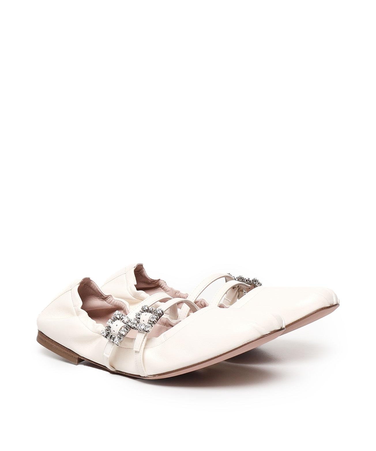 Ballerine con Cinturini in pelle RVW7433907091T C019 ROGER VIVIER 