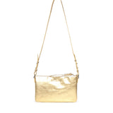 Borsa a tracolla in pelle con logo 73BP9VT03 LOLLI POPPOP GOLD V° 73 