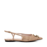 Slingback flat C-Me in suede E4SB2210201 N71 COCCINELLE 