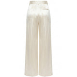 Pantaloni in raso lucido V03011627 0002 ALBERTA FERRETTI 