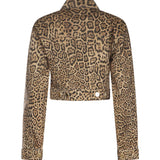 Giacca denim leopardata 5YGN14 7362AP1TO MARCIANO BY GUESS 