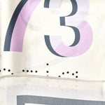 Foulard Alexandra con logo 73FD8Y801 ALEXANDRALILLA/MULTICOLOR V° 73 