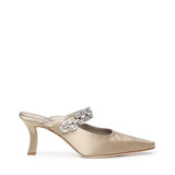 Mules Tamolmu in satin con cristalli 3253082 2330 MANOLO BLAHNIK 