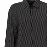 Camicia a righe in seta 823656 Y4K761095 SAINT LAURENT 