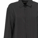 Camicia a righe in seta 823656 Y4K761095 SAINT LAURENT 