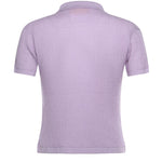 Polo Shrunken in cashmere W10111WF DUSK GUEST IN RESIDENCE 