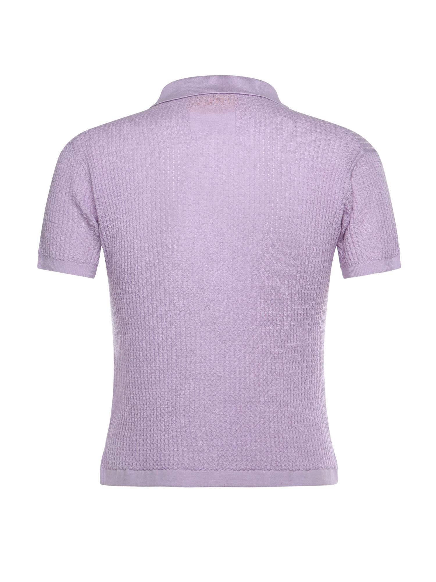 Polo Shrunken in cashmere W10111WF DUSK GUEST IN RESIDENCE 