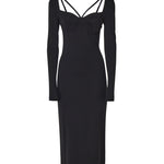 Abito longuette in jersey stretch F6JBHT FUGN7N0000 DOLCE & GABBANA 