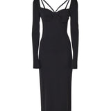 Abito longuette in jersey stretch F6JBHT FUGN7N0000 DOLCE & GABBANA 