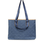 Borsa shopping Tita con logo 73BS9TZ01D TITADENIM/NATURALE V° 73 