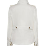 Shirt jacket in drill di cotone NAW0452317SYCZ B004 FAY 