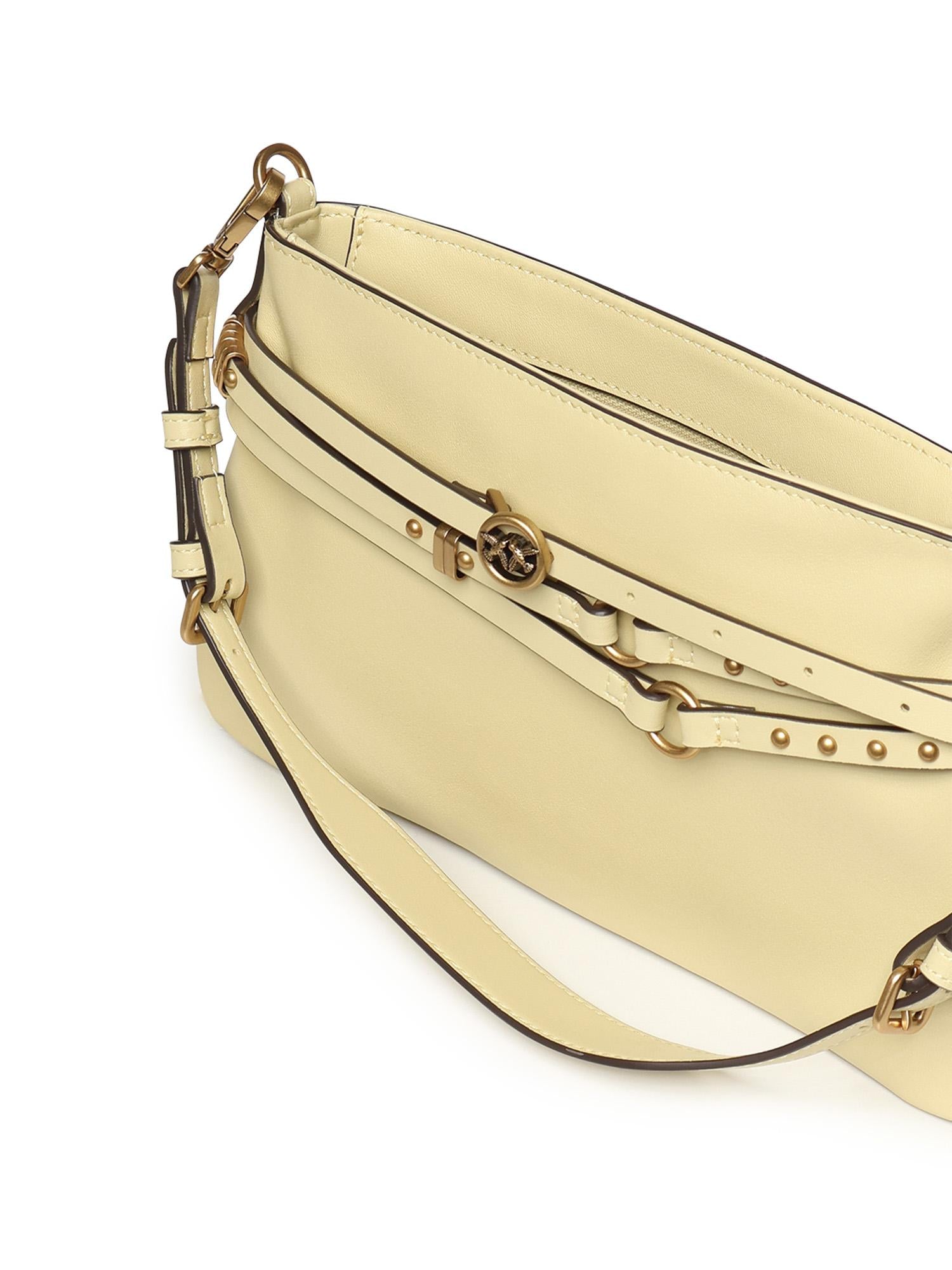 Borsa a spalla Belt Bag Mini in pelle 106177 A0QOC39Q PINKO 