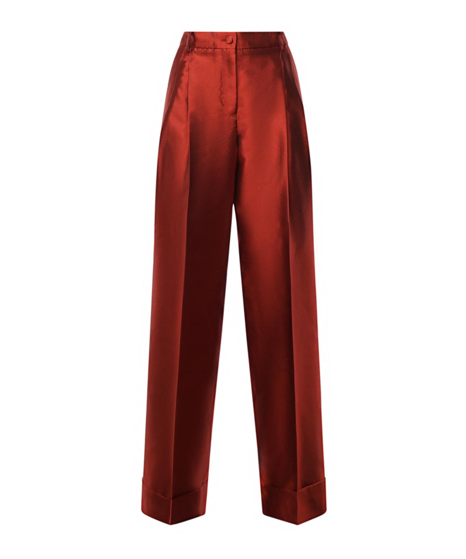Pantaloni in mikado di seta FTDLHT FU116R0156 DOLCE & GABBANA 