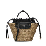 Borsa Vanna con logo 73BS9N201 VANNANERO/NATURALE V° 73 